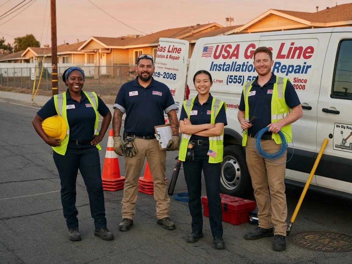 Gas Line Installation company in Pulaski, IA